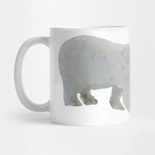 Mosaic Polar Bear Mug